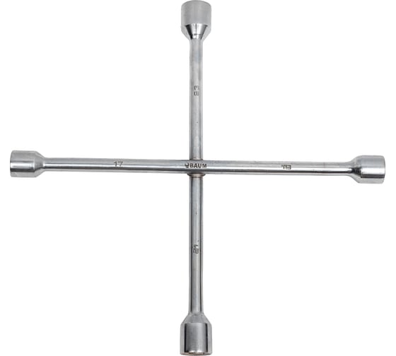 Изображение товара Балонный крестовой ключ BAUM 17х19х21х1/2 251
