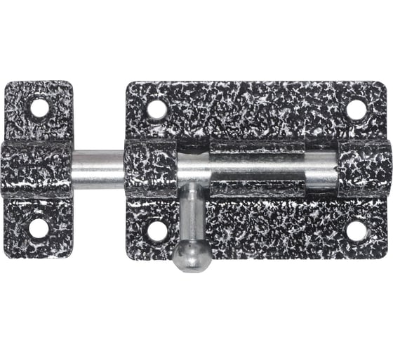 Изображение товара Накладная задвижка Трибатрон ЗН-50 серебряный антик 88384