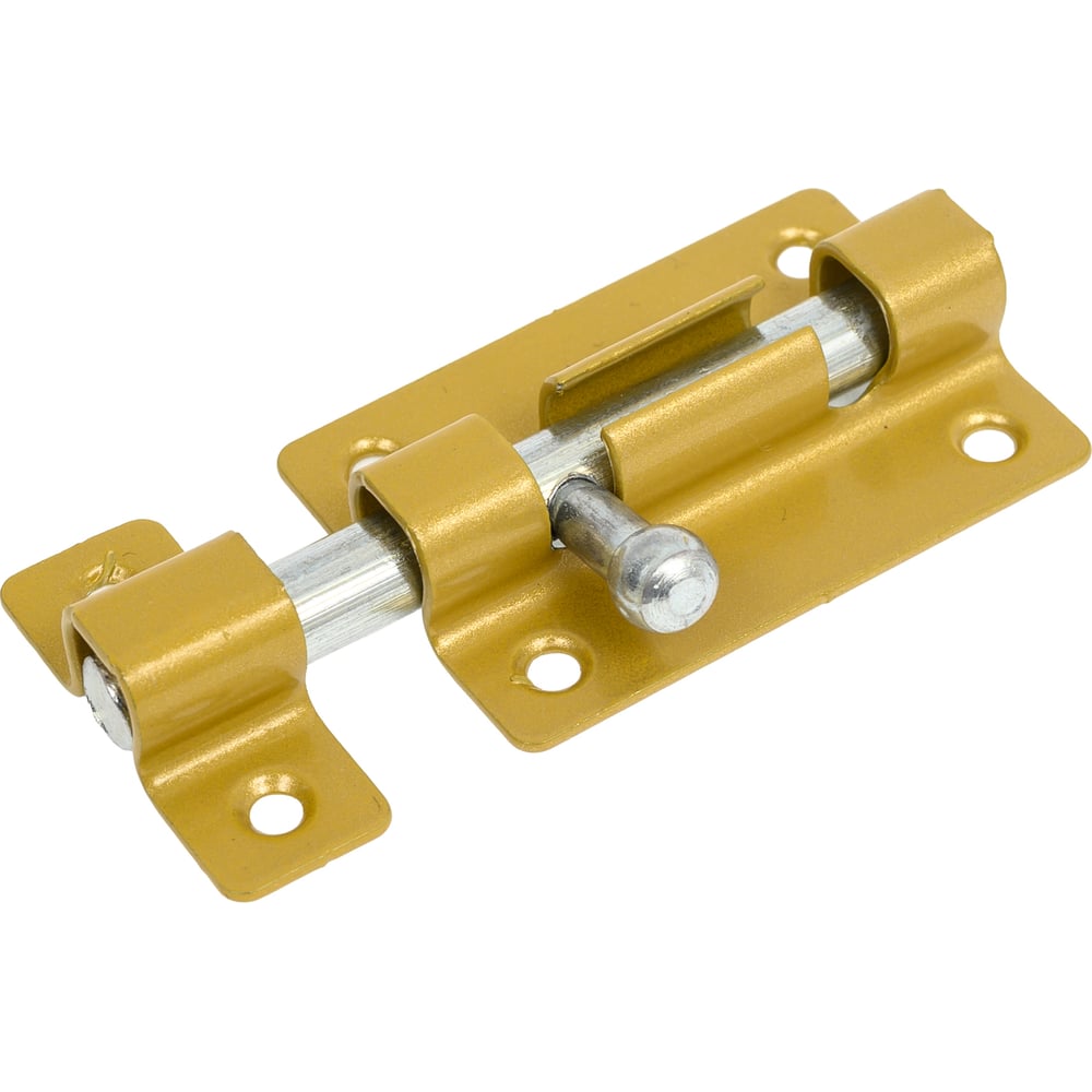 Изображение товара Накладная задвижка Трибатрон ЗН-50 золотой металлик