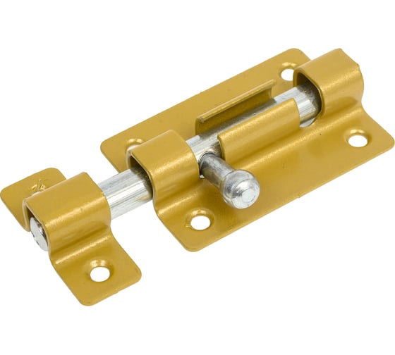 Изображение товара Накладная задвижка Трибатрон ЗН-50 золотой металлик 88367