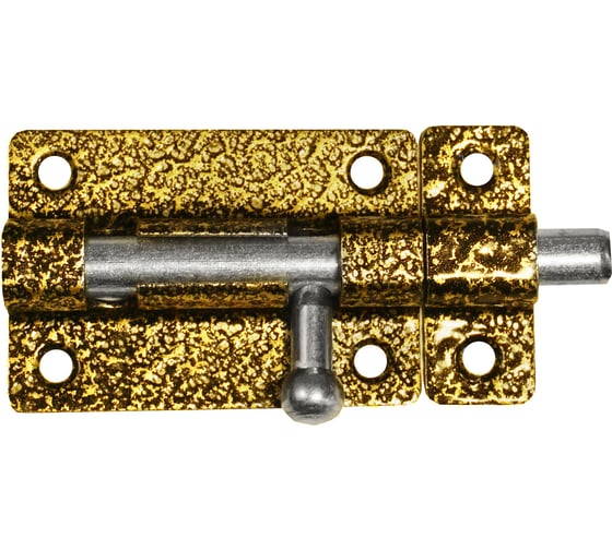 Изображение товара Накладная задвижка Трибатрон ЗН-50 бронзовый антик 88369