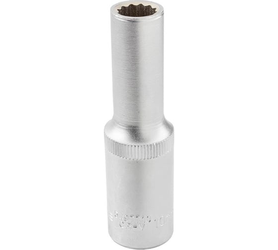 Изображение товара Головка торцевая глубокая 12-гранная (10х75 мм; 1/2DR) ROCKFORCE RF-5497710(11585)