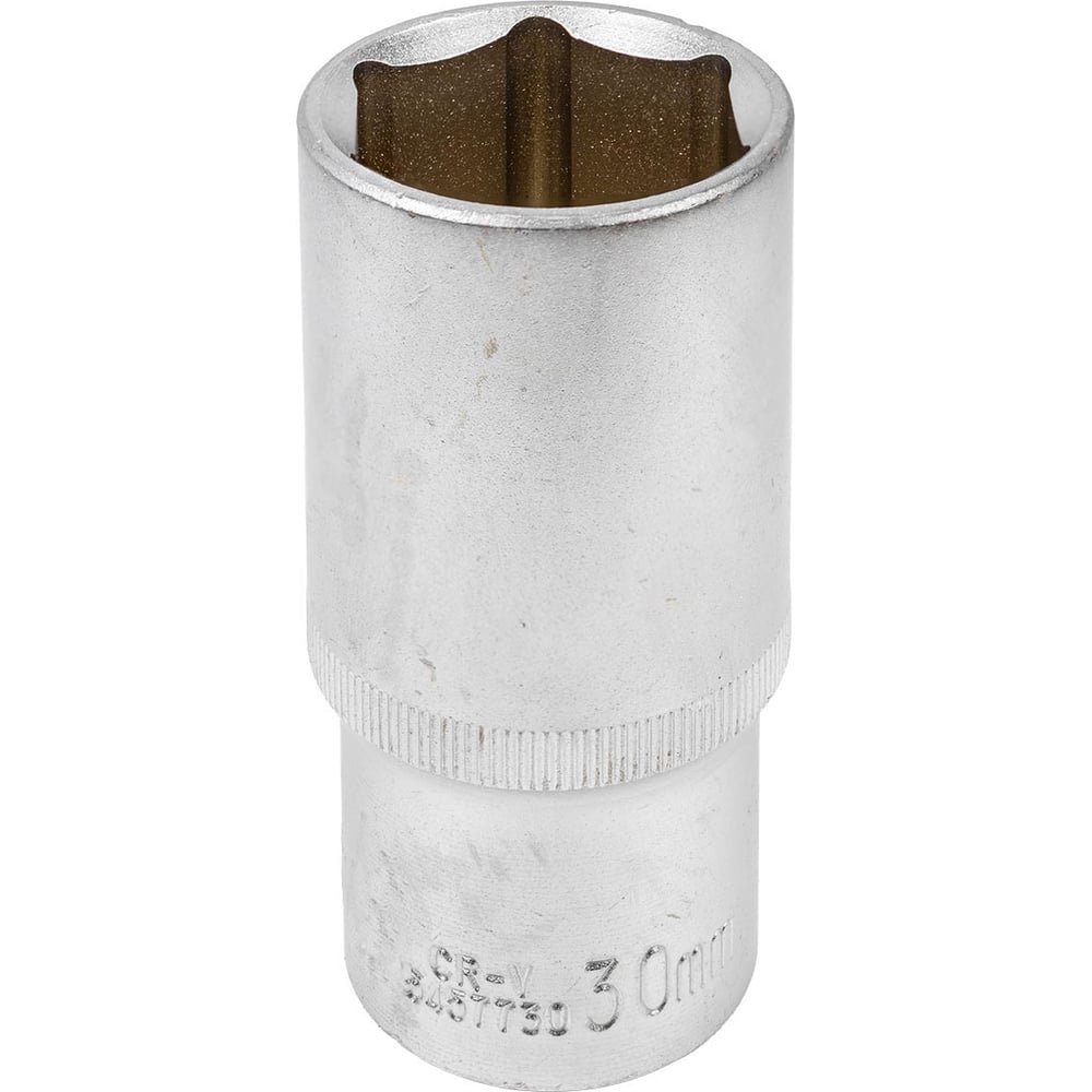 Изображение товара Головка торцевая Rockforce 30мм 1/2" 6-гранная глубокая RF-5457730(11573)