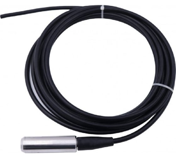 Изображение товара Гидростатический датчик уровня воды Доступная Автоматика 24В с выходом 4-20мА, диапазон измерения 0-6м, кабель 11 метров DA100L-06