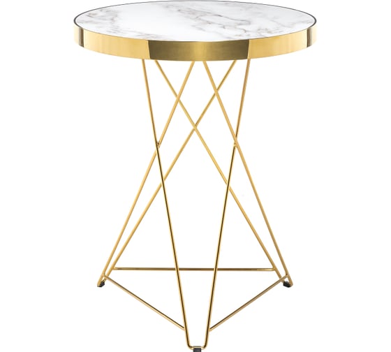 Изображение товара Стол Woodville Milena white / gold 11769