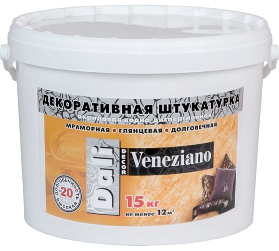 Изображение товара ШТУКАТУРКА ДЕКОР DALI-DECOR ВЕНЕЦИАНСКАЯ 15 КГ 31066