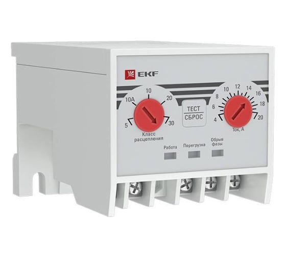 Изображение товара Реле защиты двигателя EKF PROxima MPR, 20А, SQ mpr-20