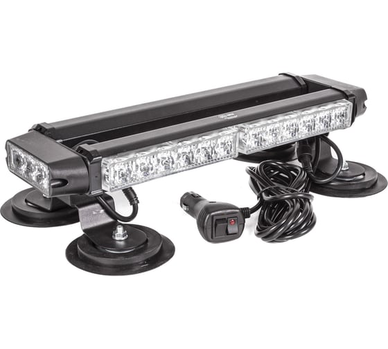 Изображение товара Маяк-стробоскоп АВТОЭЛЕКТРИКА ae30w-2eps-4s-m 30вт, 12/24в, 4-стор. 2+2+2 блока epistar 13 реж., провод 3м, магнит 09.02342