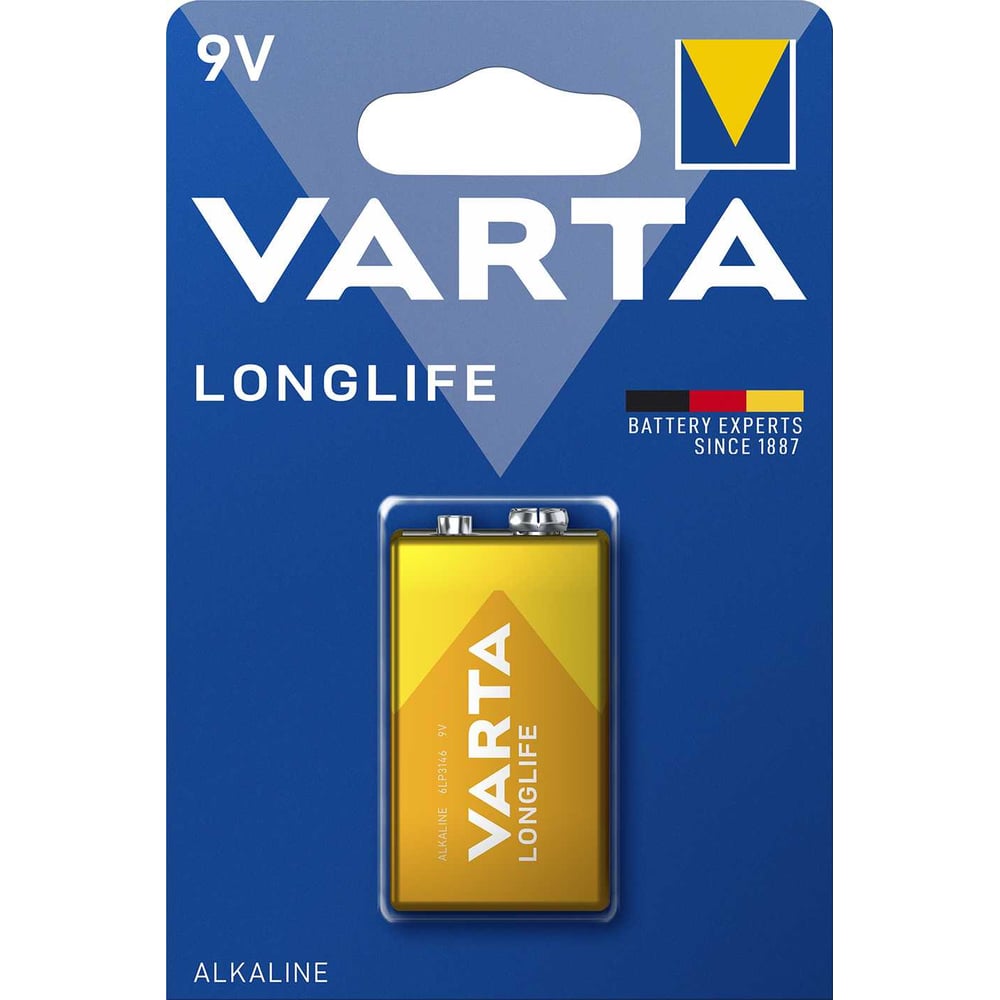 Изображение товара Батарейка Varta 6LR61 BL1 9V