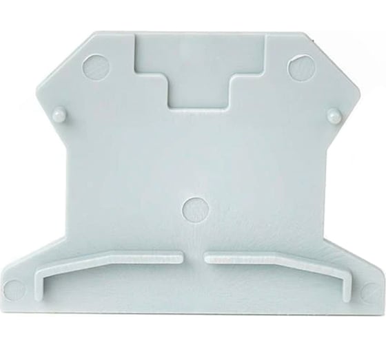 Изображение товара Заглушка-разделитель групп HLT для клемм D-UK 2.5 100штук/упаковка, серый 081-24-081