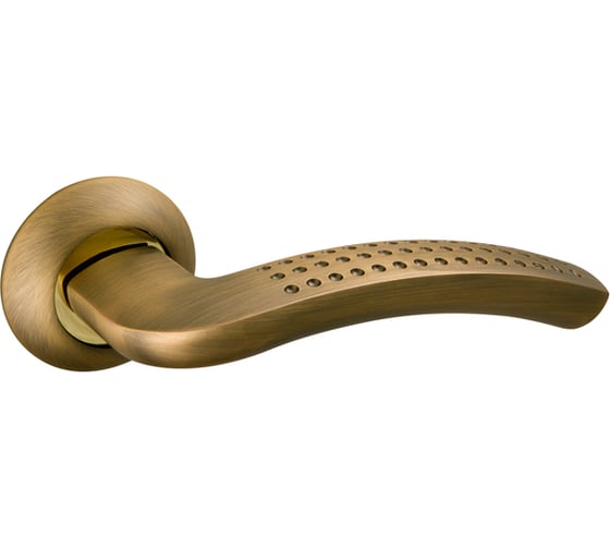 Изображение товара Раздельная ручка Fuaro LOUNGE AR AB/GP-7 бронза/золото, квадрат 8x130 мм 28243