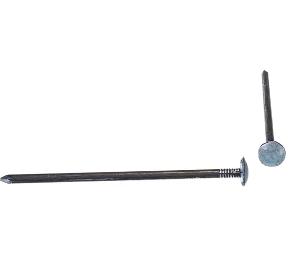 Изображение товара Шиферные гвозди с завальцованной шляпкой МТК пакет 1 кг, 5,0x120 1764050120