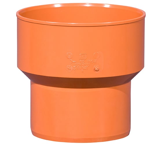 Изображение товара Переходник на чугунную трубу для наружной канализации Ostendorf 110, без манжеты 220820