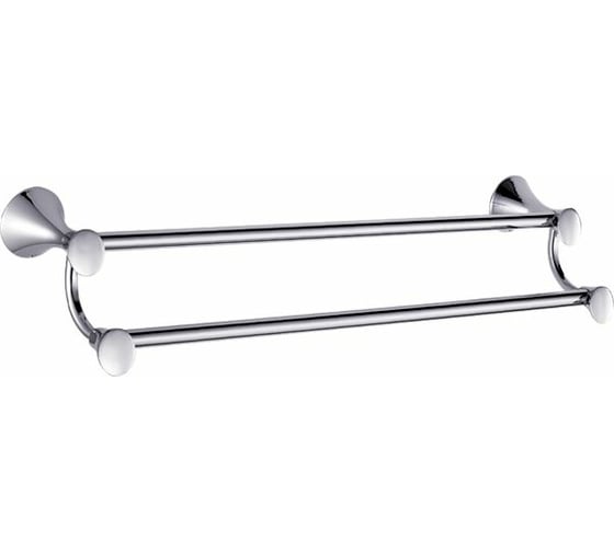 Изображение товара Настенный держатель для полотенец Potato двойной, 65 см P7509