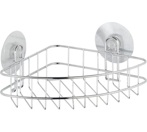 Изображение товара Полка угловая для душа STATIC-LOC WENKO 21576100C