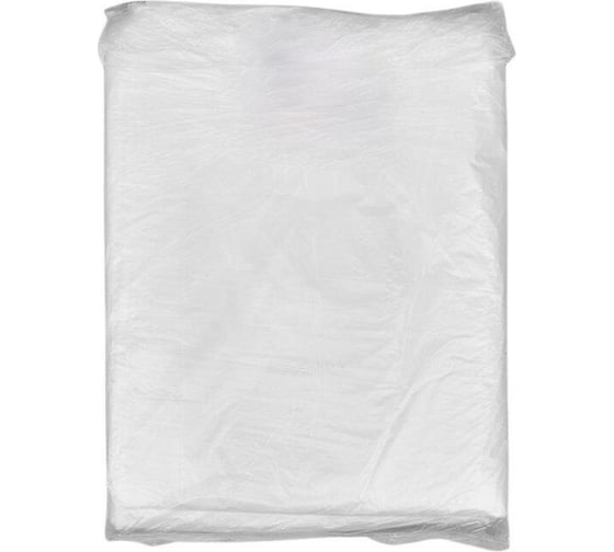 Изображение товара Фасовочный пакет ООО Комус дышащий, с перфорацией, пнд, 60x80 см, прозрачный, 50 шт. 1875002