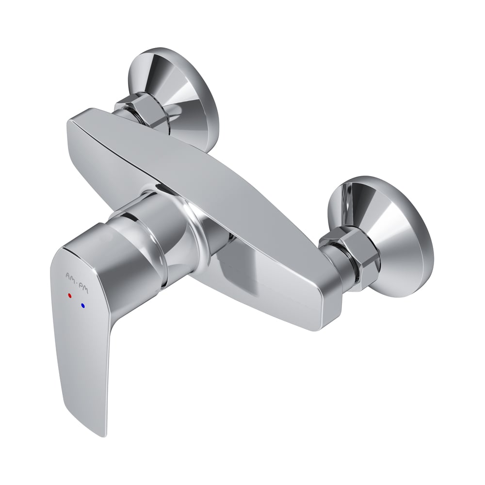 Изображение товара Смеситель для душа AM.PM Gem хром однорычажный настенный