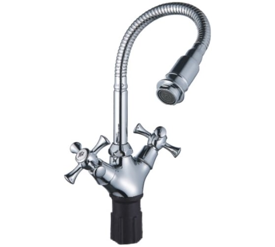 Изображение товара Смеситель для кухни Эверест с гибким изливом B58-064B