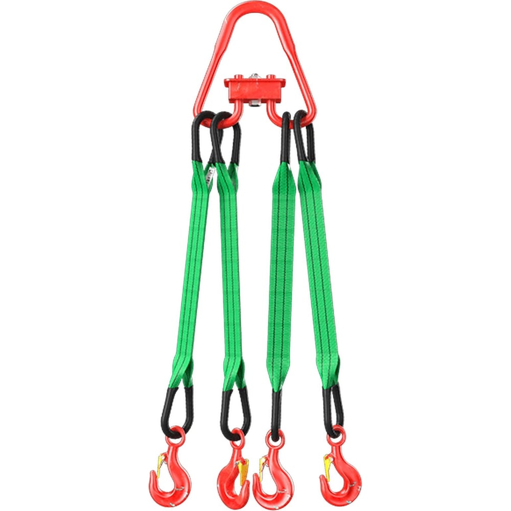 Изображение товара Текстильный четырехветвевой строп Grosco 4СТ 4 т, 5 м TX4X04005