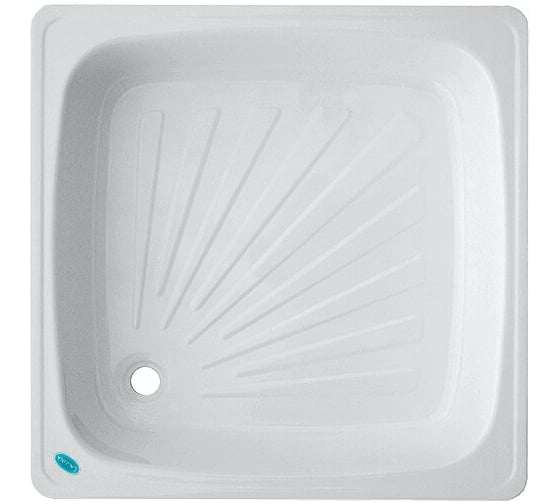 Изображение товара Стальной эмалированный поддон Laguna белый, квадратный 800х800 0203.002С1