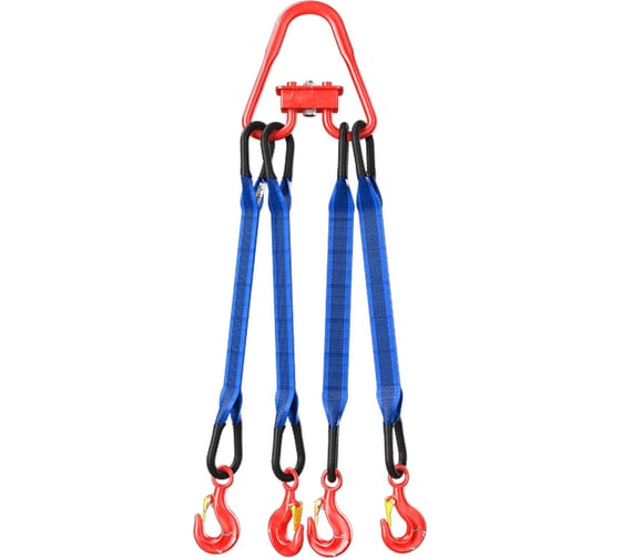 Изображение товара Текстильный четырехветвевой строп Grosco 4СТ 20 т, 12 м TX4X20012