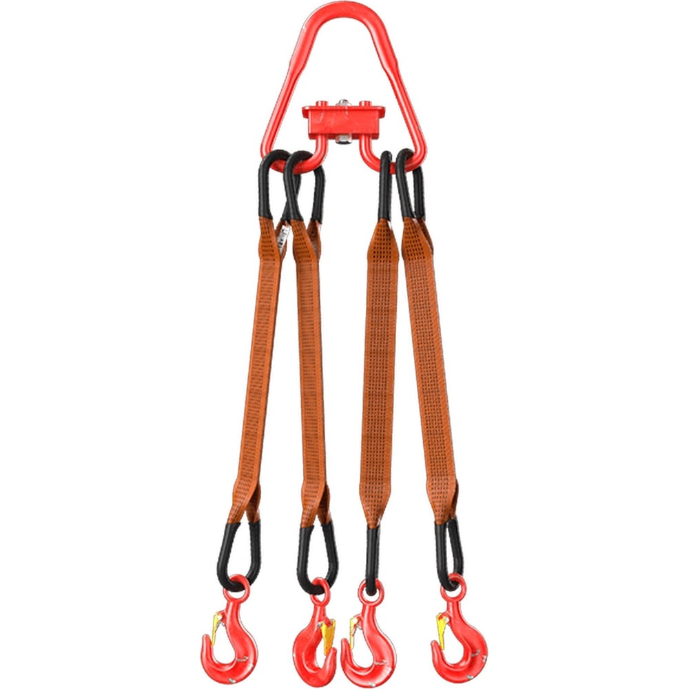 Изображение товара Текстильный четырехветвевой строп Grosco 4СТ 15 т, 6 м TX4X15006