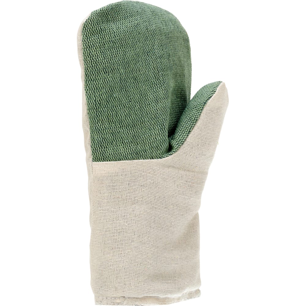 Утепленные рукавицы СИБРТЕХ рукавицы брезентовые размер 1 зеленые 68160