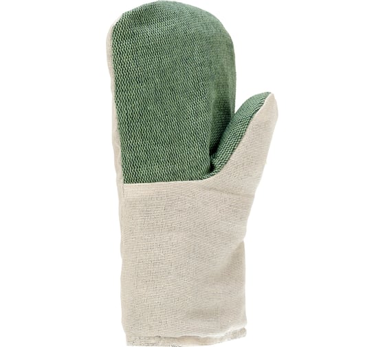 Изображение товара Утепленные рукавицы СИБРТЕХ двунитка с брезентовым наладонником, ватин, 2 размер Россия 68131