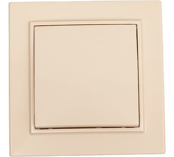 Изображение товара Нажимная кнопка EKF Минск СП, 10А, бежевая ERV10-028-20