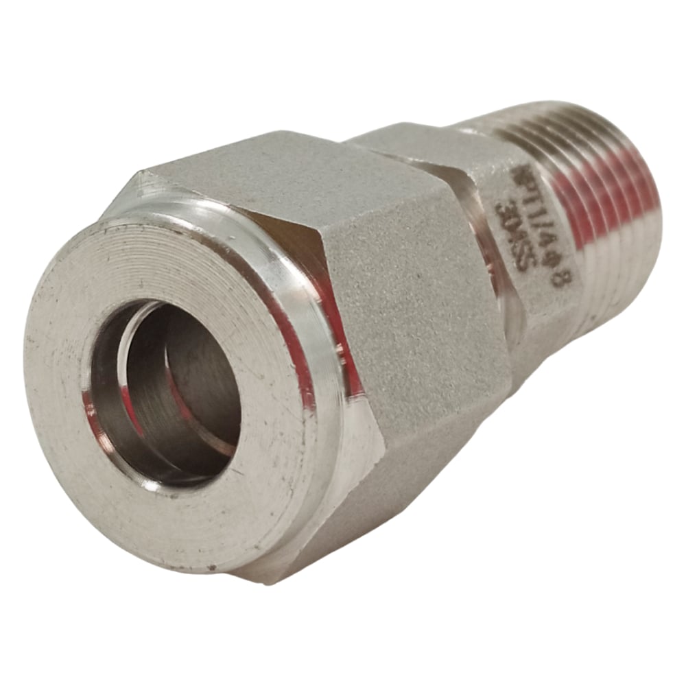 Изображение товара Фитинг пневматический прямой, резьба 1/4", тип резьбы: трубная NPT ArTorq FA-IOM-08-10NN