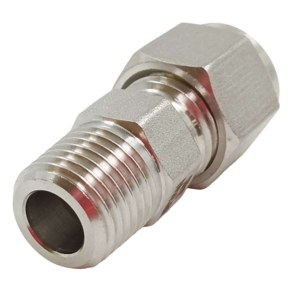 Изображение товара Фитинг пневматический прямой 1/4 8 мм нержавеющая сталь ArTorq FA-IOM-08-10RN