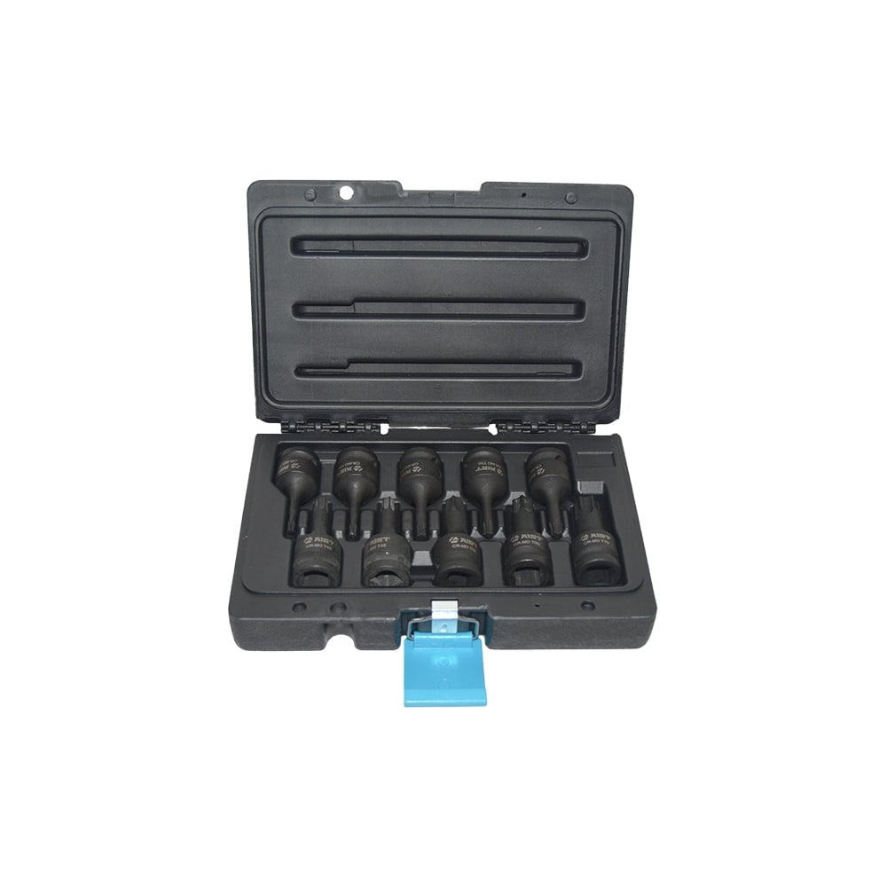Изображение товара Набор ударных головок-бит TORX T20-T70 1/2"DR, 10 предметов 4506810T AIST 00-00020040