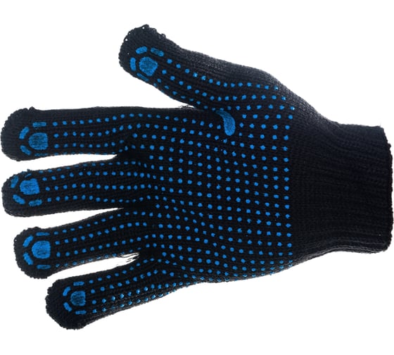 Изображение товара Утепленные перчатки СИБРТЕХ ПВХ-покрытие точка, 7 класс 67701