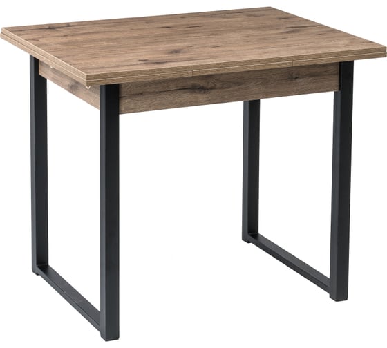 Изображение товара Стол Woodville Форли дуб велингтон / черный матовый 424178