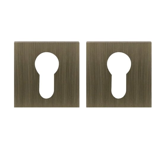 Изображение товара Накладка под цилиндр Fuaro ET DM ABG-6 зеленая бронза 37613