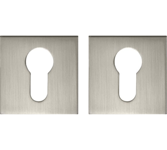 Изображение товара Накладка под цилиндр Fuaro ET DM SN/CP-3 матовый никель/хром 33107