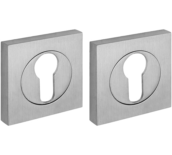 Изображение товара Накладка под цилиндр Fuaro ET KM SSC-16 сатинированный хром 40019