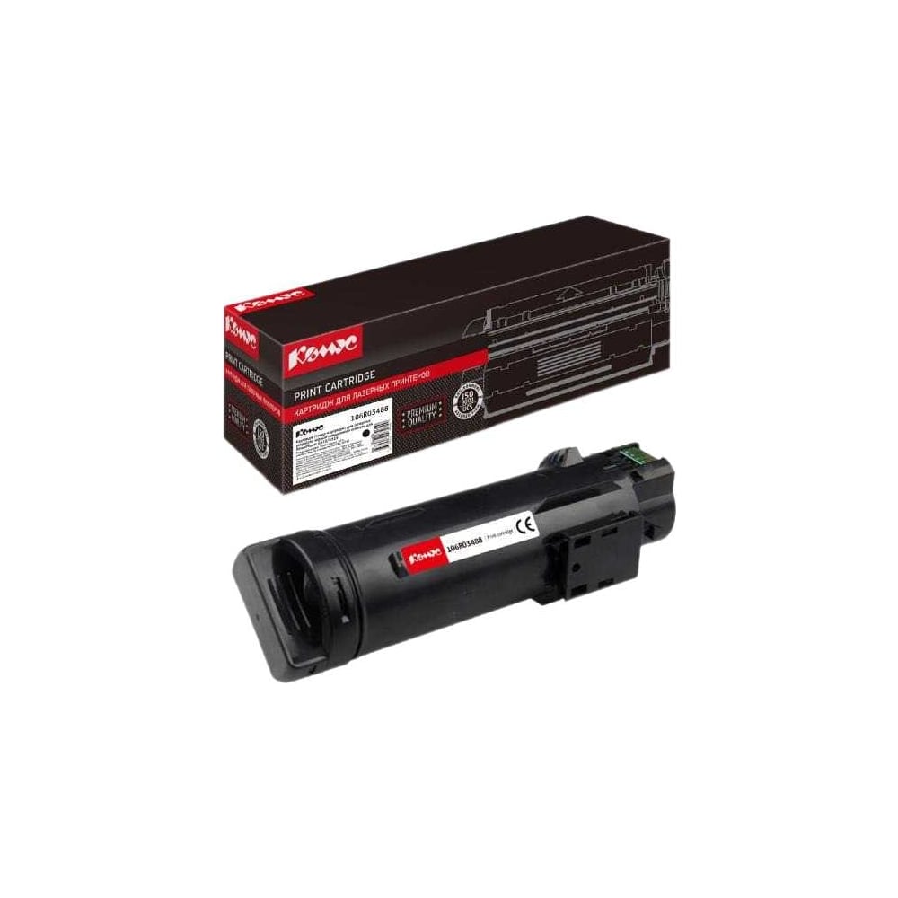 Изображение товара Тонер-картридж Комус 106r03488 черный повышенной емкости для Xerox Phaser 6510/6515