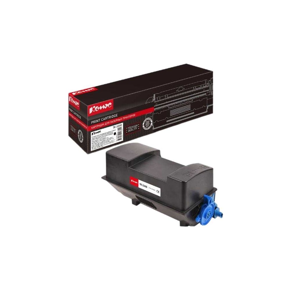 Изображение товара Тонер-картридж Комус tk3200 черный для Kyocera p3260dn 40000 страниц