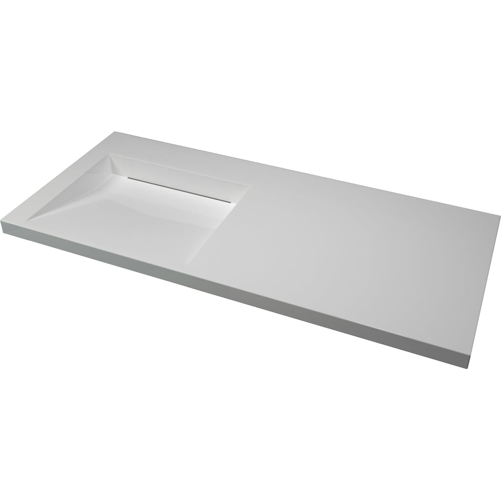 Изображение товара Раковина над стиральной машиной Stella Polar Берта 120 белая искусственный мрамор