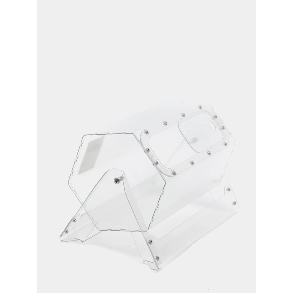 Лототрон для розыгрыша лотереи CRYSTAL-BOX игра +100 шариков в подарок. 20x30 см loto1+100