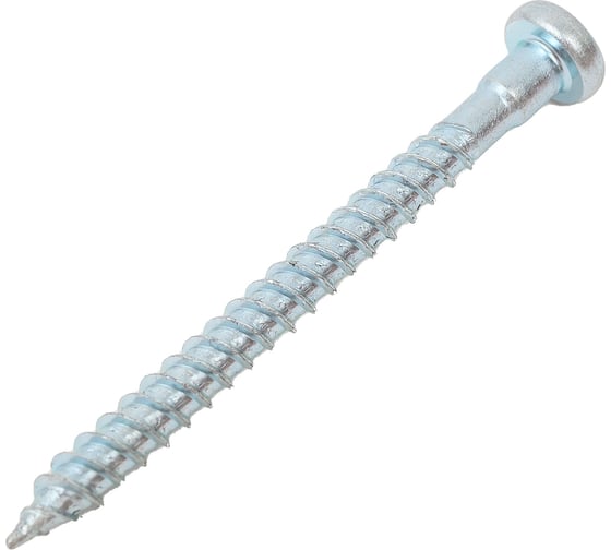 Изображение товара Анкерный шуруп TULSTOR для перфорации Anchor screw голубая оцинковкаTX20 5,0 х 60 (уп. 200шт) 155060