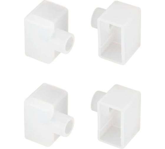 Изображение товара Заглушка Arlight WPH-FLEX-1018-SIDE WHITE с отверстием, 1 комплект 040856