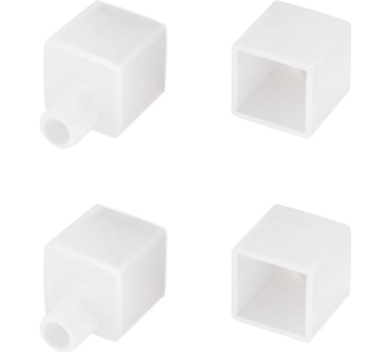 Изображение товара Заглушка Arlight WPH-FLEX-1212-TOP WHITE с отверстием, 1 комплект 040859