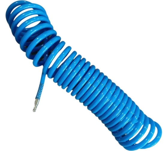 Изображение товара Шланг спиральный с быстросъемными соединениями 10х14 мм, L=10 м AktiSpray 401014-10m