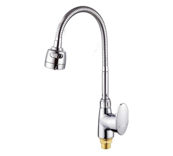 Изображение товара Смеситель для кухни Potato с гибким изливом и возможностью регулировки положения излива P5812