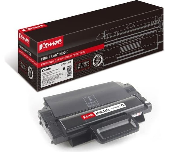 Изображение товара Лазерный картридж Комус 106r01485 черный, для xerox wc3210/3220 855902