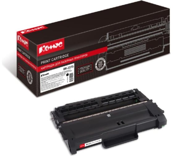 Изображение товара Лазерный драмкартридж Комус dr2275 для brother hl2240/2250 856106