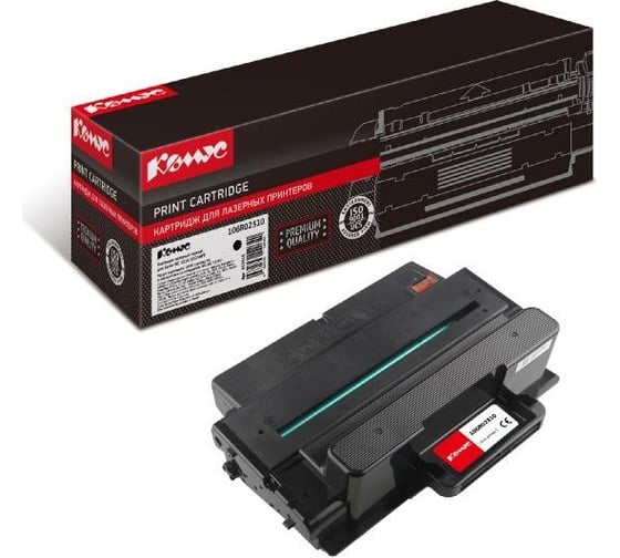 Изображение товара Лазерный картридж Комус 106r02310 черный, для xerox wc 3315/3325mfp 855918