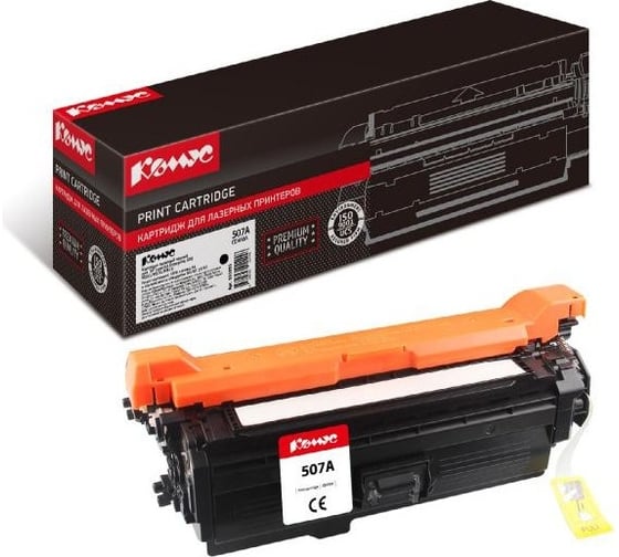 Изображение товара Лазерный картридж Комус 507a ce400a черный, для hp clj enterprise500 855895